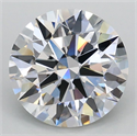 Del inventario de diamantes de laboratorio, 2.01 quilates, Redondo , Color E, claridad VS1 y certificado IGI