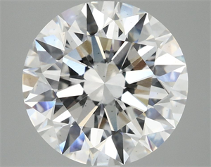 Picture of Lab Grown Diamond 5.05 Carats, Round with Ideal Cut, D Color, VS2 Clarity and Certified by IGI