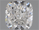 Natural Diamond 0.81 Carats, Cushion with  Cut, E Color, SI1 Clarity and Certified by GIA