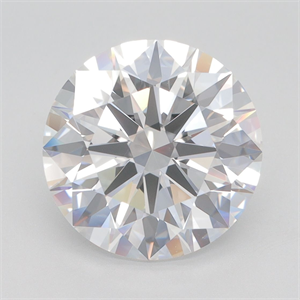 Picture of Lab Grown Diamond 4.71 Carats, Round with Ideal Cut, F Color, VVS1 Clarity and Certified by IGI