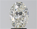 Natural Diamond 2.12 Carats, Oval with  Cut, G Color, VS1 Clarity and Certified by GIA