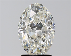 Picture of Natural Diamond 2.12 Carats, Oval with  Cut, G Color, VS1 Clarity and Certified by GIA