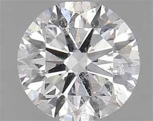 Picture of Natural Diamond 0.80 Carats, Round with Very Good Cut, G Color, SI2 Clarity and Certified by IGI