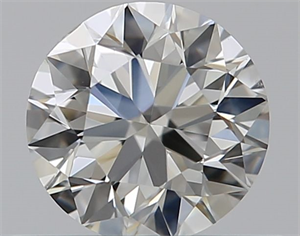 Picture of Natural Diamond 0.40 Carats, Round with Very Good Cut, J Color, VS1 Clarity and Certified by GIA