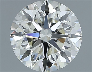 Picture of Natural Diamond 1.20 Carats, Round with Excellent Cut, I Color, VS1 Clarity and Certified by IGI