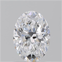 Natural Diamond 1.01 Carats, Oval with  Cut, D Color, VS1 Clarity and Certified by GIA