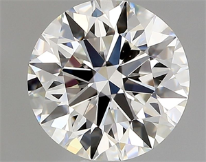 Picture of Natural Diamond 1.61 Carats, Round with Excellent Cut, G Color, IF Clarity and Certified by GIA