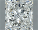 Natural Diamond 1.20 Carats, Princess with  Cut, H Color, VS2 Clarity and Certified by IGI