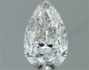 Picture of Natural Diamond 0.70 Carats, Pear with  Cut, H Color, SI1 Clarity and Certified by GIA