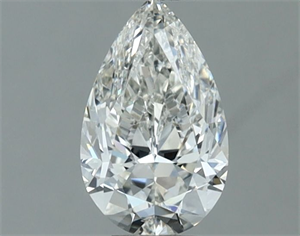 Picture of Natural Diamond 0.70 Carats, Pear with  Cut, H Color, SI1 Clarity and Certified by GIA