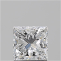 Natural Diamond 1.20 Carats, Princess with  Cut, E Color, VS2 Clarity and Certified by GIA