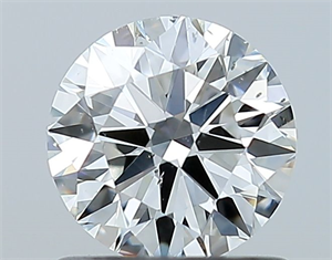 Picture of Natural Diamond 0.81 Carats, Round with Excellent Cut, G Color, SI1 Clarity and Certified by GIA