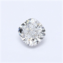 Diamante Natural 0.51 quilates, Del cojín , Color F, claridad SI2 y certificado GIA