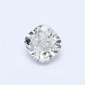 Foto Diamante Natural 0.51 quilates, Del cojín , Color F, claridad SI2 y certificado GIA de
