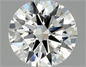Diamante Natural 0.50 quilates, Redondo , Color F, claridad VS1 y certificado GIA