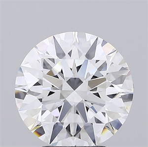 Picture of Lab Grown Diamond 3.08 Carats, Round with Ideal Cut, E Color, VVS2 Clarity and Certified by IGI