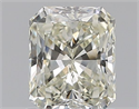 Natural Diamond 1.01 Carats, Radiant with  Cut, K Color, VS1 Clarity and Certified by GIA
