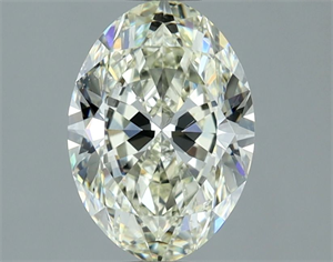 Foto Diamante Natural 1.50 quilates, Ovalado , Color K, claridad SI1 y certificado IGI de