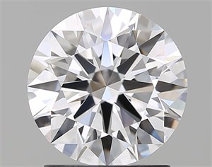 Picture of Natural Diamond 1.56 Carats, Round with Excellent Cut, D Color, IF Clarity and Certified by GIA