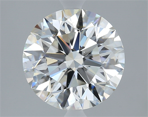 Foto Diamante Natural 2.51 quilates, Redondo , Color G, claridad SI1 y certificado GIA de