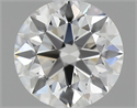 Diamante Natural 0.70 quilates, Redondo , Color F, claridad VVS1 y certificado GIA