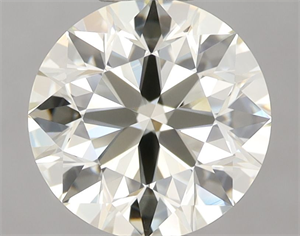 Picture of Natural Diamond 1.30 Carats, Round with Excellent Cut, L Color, VVS2 Clarity and Certified by IGI