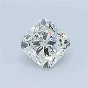 Picture of Natural Diamond 0.40 Carats, Cushion with  Cut, J Color, VVS2 Clarity and Certified by GIA