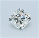 Natural Diamond 0.40 Carats, Cushion with  Cut, J Color, VVS2 Clarity and Certified by GIA
