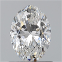 Diamante Natural 0.82 quilates, Ovalado , Color E, claridad VS1 y certificado GIA