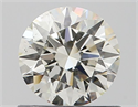 Diamante Natural 0.70 quilates, Redondo , Color J, claridad SI1 y certificado GIA