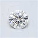 Diamante Natural 0.63 quilates, Redondo , Color I, claridad I1 y certificado GIA