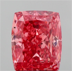 Picture of Lab Grown Diamond 2.04 Carats, Cushion with  Cut, Fancy Vivid Pink Color, VS2 Clarity and Certified by IGI