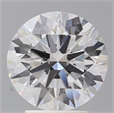 Lab Grown Diamond 3.03 Carats, Round with Ideal Cut, E Color, VS1 Clarity and Certified by IGI