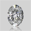 Diamante Natural 2.00 quilates, Ovalado , Color F, claridad SI1 y certificado GIA