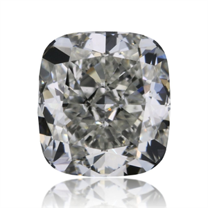 Picture of Natural Diamond 0.50 Carats, Cushion with  Cut, I Color, SI1 Clarity and Certified by GIA