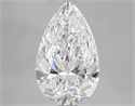 Diamante Natural 2.02 quilates, De pera , Color E, claridad VS1 y certificado GIA