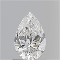 Natural Diamond 0.70 Carats, Pear with  Cut, E Color, SI1 Clarity and Certified by GIA