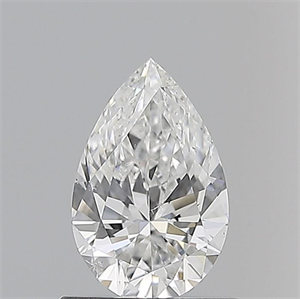 Picture of Natural Diamond 0.70 Carats, Pear with  Cut, E Color, SI1 Clarity and Certified by GIA