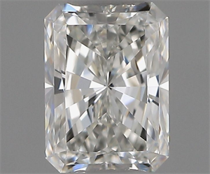 Picture of Natural Diamond 0.50 Carats, Radiant with  Cut, G Color, VVS1 Clarity and Certified by GIA