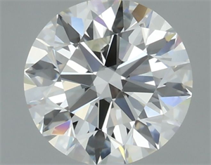 Picture of Natural Diamond 0.70 Carats, Round with Excellent Cut, H Color, IF Clarity and Certified by GIA