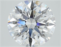 Lab Grown Diamond 6.01 Carats, Round with Excellent Cut, D Color, IF Clarity and Certified by GIA