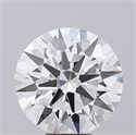 Del inventario de diamantes de laboratorio, 8.07 quilates, Redondo , Color F, claridad VVS2 y certificado IGI