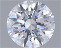 Lab Grown Diamond 0.95 Carats, Round with Ideal Cut, D Color, VS1 Clarity and Certified by IGI