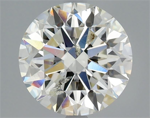 Foto Diamante Natural 2.08 quilates, Redondo , Color J, claridad I1 y certificado GIA de