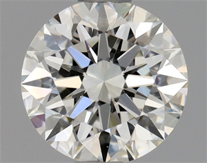Picture of Natural Diamond 0.82 Carats, Round with Excellent Cut, J Color, VS2 Clarity and Certified by GIA