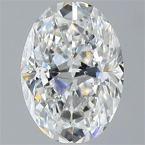 Foto Diamante Natural 1.80 quilates, Ovalado , Color F, claridad VS1 y certificado GIA de