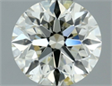 Natural Diamond 0.70 Carats, Round with Very Good Cut, K Color, VS2 Clarity and Certified by IGI