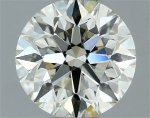 Picture of Natural Diamond 0.70 Carats, Round with Very Good Cut, K Color, VS2 Clarity and Certified by IGI