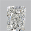 Diamante Natural 1.21 quilates, Radiante , Color I, claridad SI1 y certificado GIA