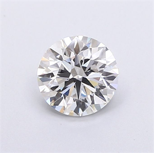 Picture of Lab Grown Diamond 1.05 Carats, Round with Ideal Cut, F Color, VS1 Clarity and Certified by IGI